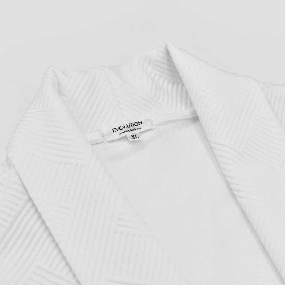 ロングカーディガン メンズ カーデ ロング ジャガード 無地 長袖 春秋冬 厚め 白 黒 ホワイト ベージュ ブラック ジャガード 織柄 M L XL LL 2L | EVOLUTION | 13