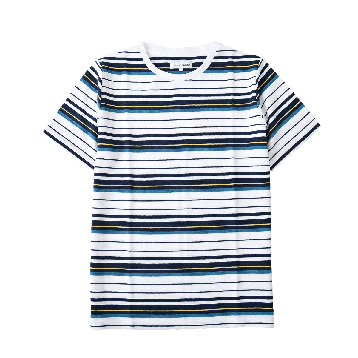 【メーカー応援】Tシャツ メンズ 半袖 接触冷感 Vネック クルーネック ボーダー 杢 コロナ 訳あり 支援 M L XL LL 2L |  | 01