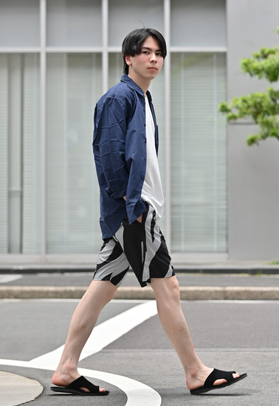 ハーフパンツ メンズ ショートパンツ セットアップ(別売) 白 黒 ホワイト ブラック グリーン 豹柄 ゼブラ ペイズリー サーフ M L XL LL 2L 51236 51238 51240 |  | 16