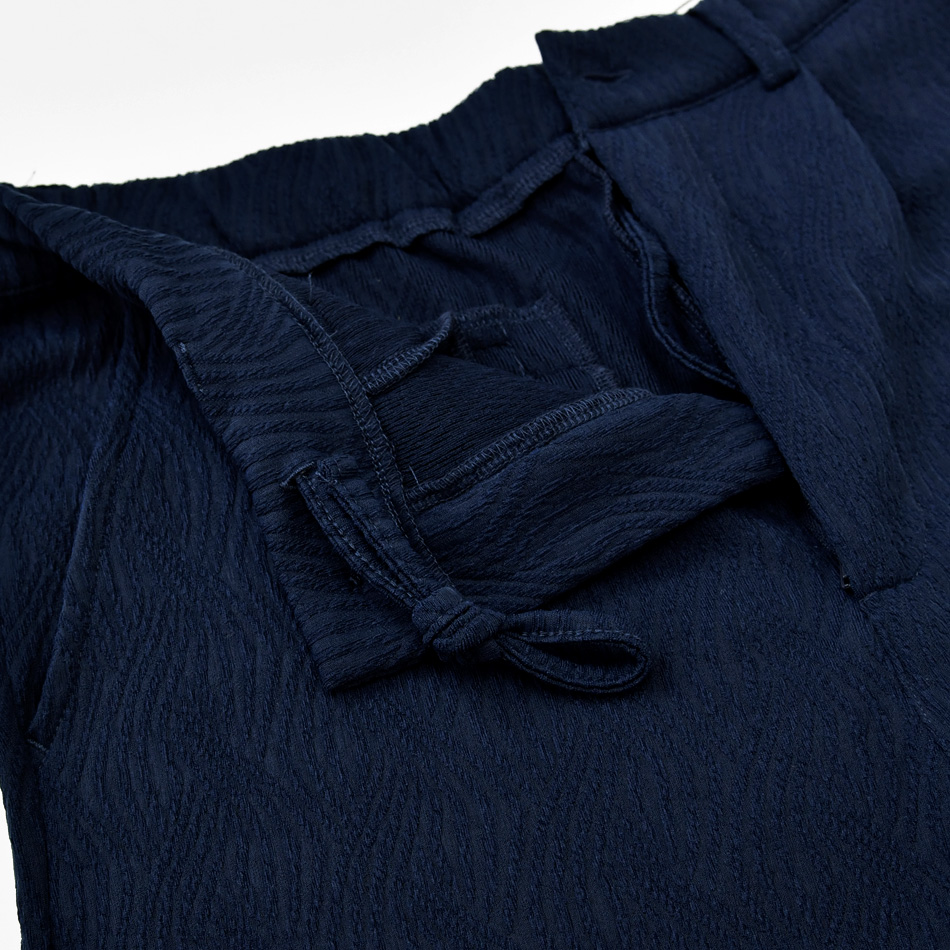 スラックス メンズ イージーパンツ テーパードパンツ サマーパンツ ジャガード ストレッチ セットアップ(別売) 白 紺 黒 ホワイト ネイビー ブラック M L XL |  | 18