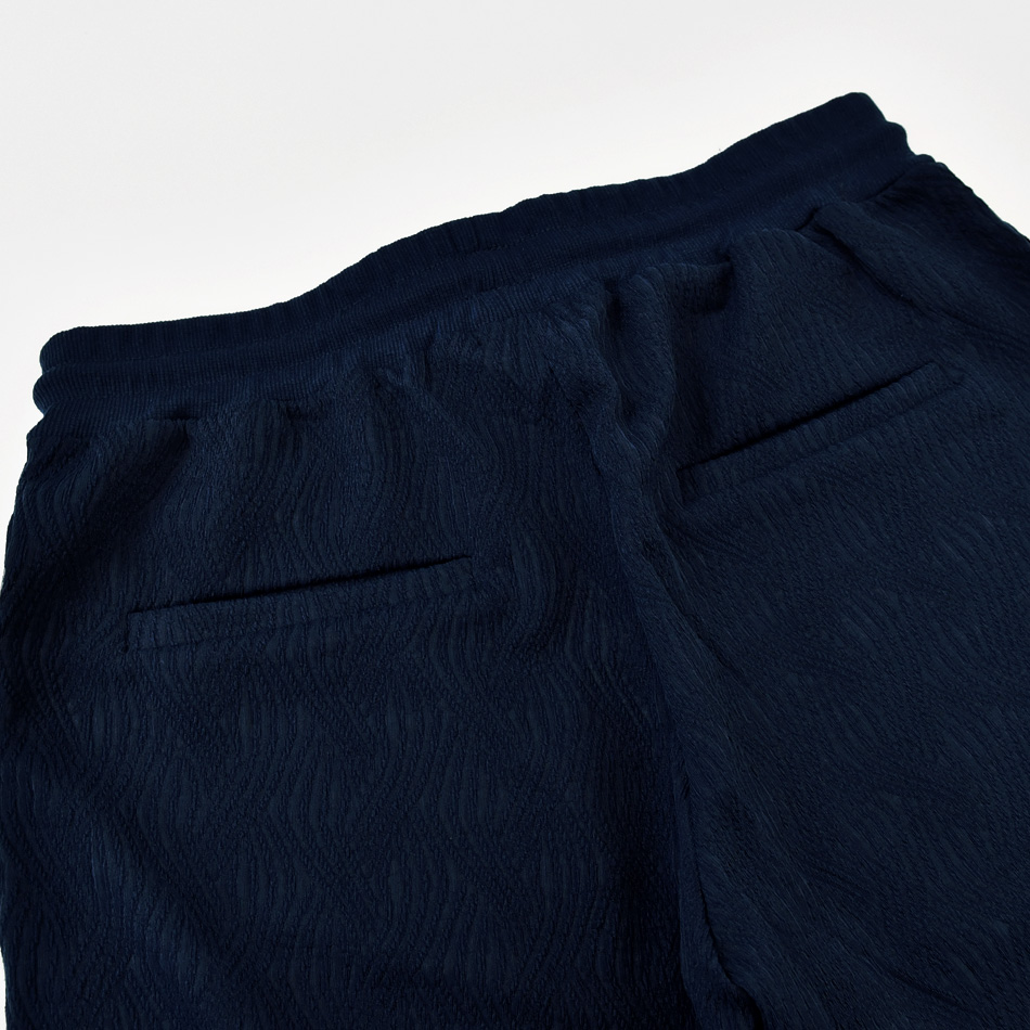 ハーフパンツ メンズ ショートパンツ 半ズボン セットアップ(別売) 無地 白 紺 黒 ホワイト ネイビー ブラック ジャガード M L XL LL 2L |  | 18