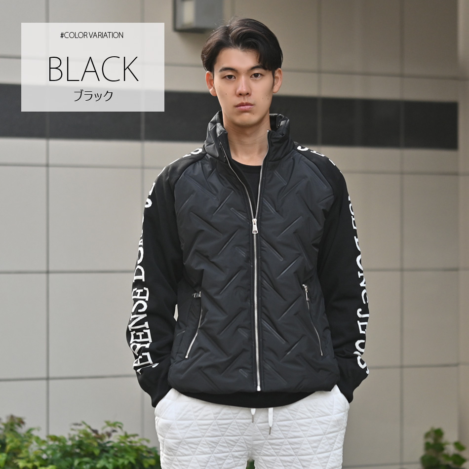 ダウンジャケット メンズ 機能中綿 シームレス ニットコンビ カジュアル ストリート 切替 暖かい 軽い ホワイト カーキ ブラック 白 黒 M L XL LL 2L |  | 11