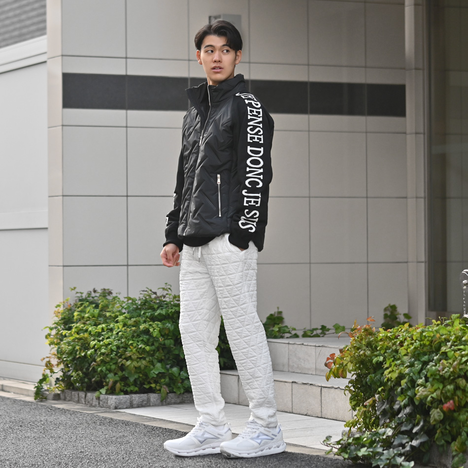 ダウンジャケット メンズ 機能中綿 シームレス ニットコンビ カジュアル ストリート 切替 暖かい 軽い ホワイト カーキ ブラック 白 黒 M L XL LL 2L |  | 12