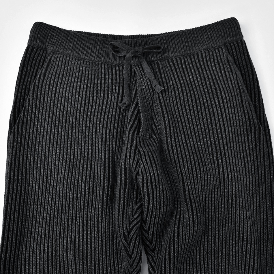 暖パン ニットパンツ メンズ テーパードパンツ イージーパンツ アンクルパンツ 厚手 セットアップ(別売) 春秋冬 アイボリー ブラウン ブラック 茶 黒 秋 冬 |  | 15