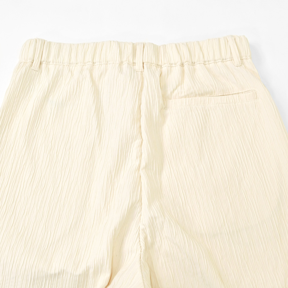 イージーパンツ メンズ テーパードパンツ タックパンツ 1タック ストレッチ セットアップ(別売) 楊柳 秋 春 アイボリー ブラウン ブラック 黒 M L XL LL 2L |  | 16