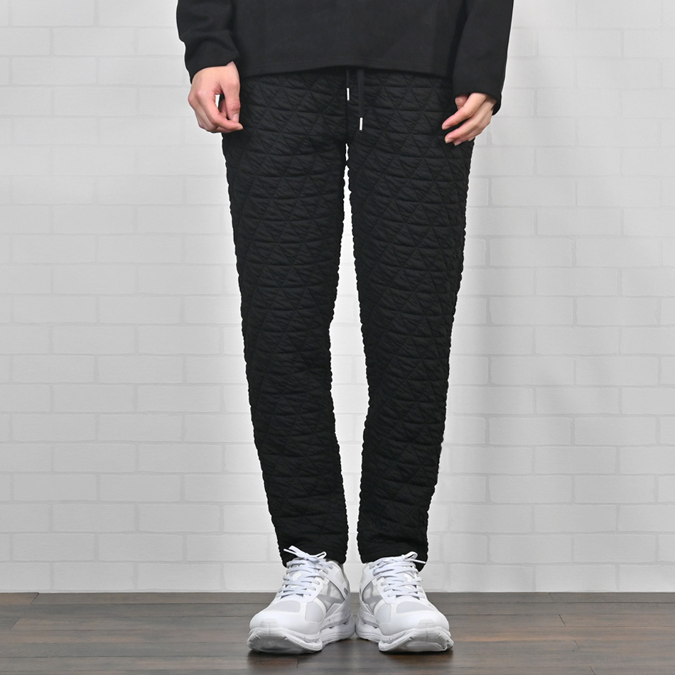 暖パン メンズ キルティングパンツ イージーパンツ テーパードパンツ ストレッチ アウトドア ゴルフ 釣り 春秋冬 ホワイト ブラック 白 黒 M L XL LL 2L |  | 08