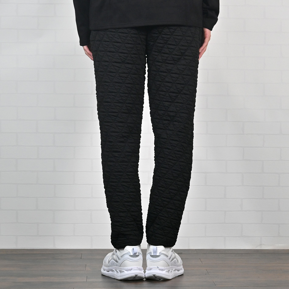 暖パン メンズ キルティングパンツ イージーパンツ テーパードパンツ ストレッチ アウトドア ゴルフ 釣り 春秋冬 ホワイト ブラック 白 黒 M L XL LL 2L |  | 10