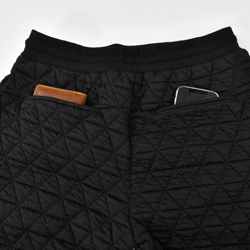 暖パン メンズ キルティングパンツ イージーパンツ テーパードパンツ ストレッチ アウトドア ゴルフ 釣り 春秋冬 ホワイト ブラック 白 黒 M L XL LL 2L |  | 12