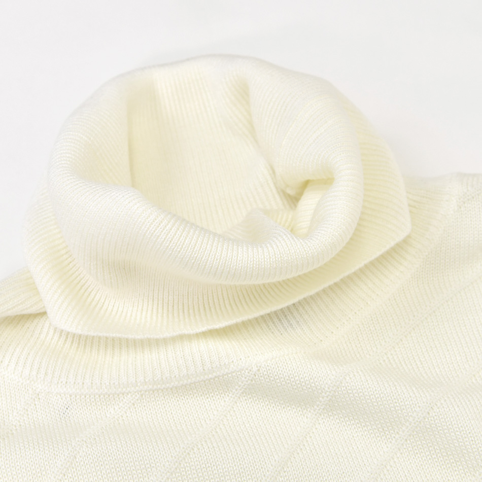 タートルネックニット メンズ セーター ジャガードニット ハイゲージ ちくちくしない 無地 白 黒 グレー ネイビー ワイン M L XL LL 2L |  | 18