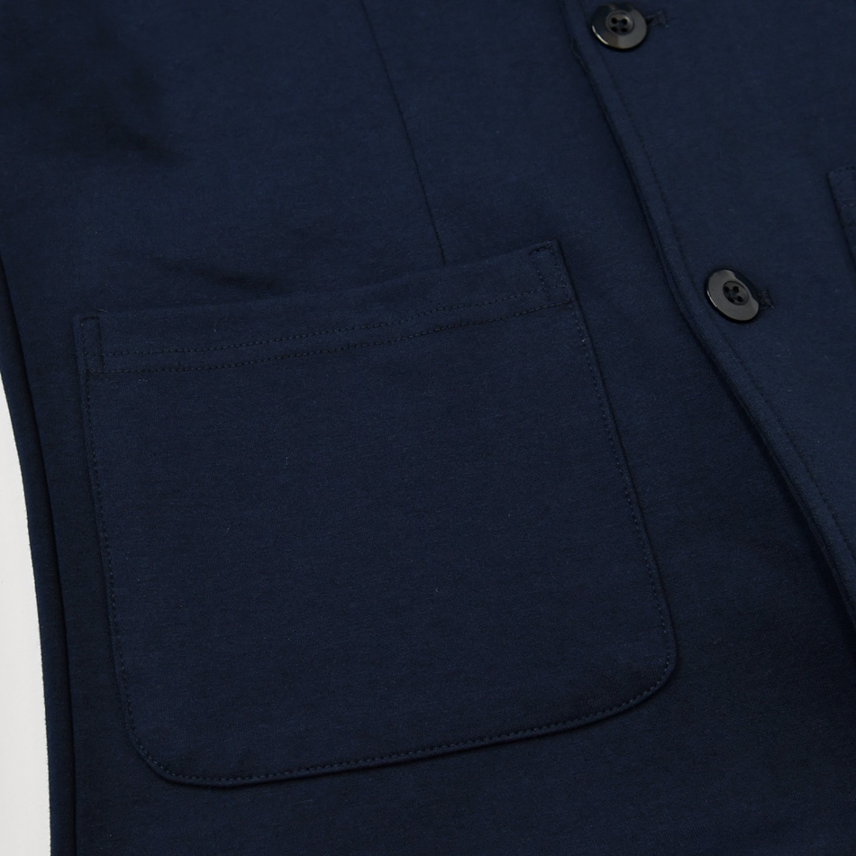 ジャケット メンズ テーラードジャケット ニット カットジャケット ジャガード織 無地 2釦 春夏秋冬 ネイビー ブラック 紺 黒 M L XL LL 2L |  | 12