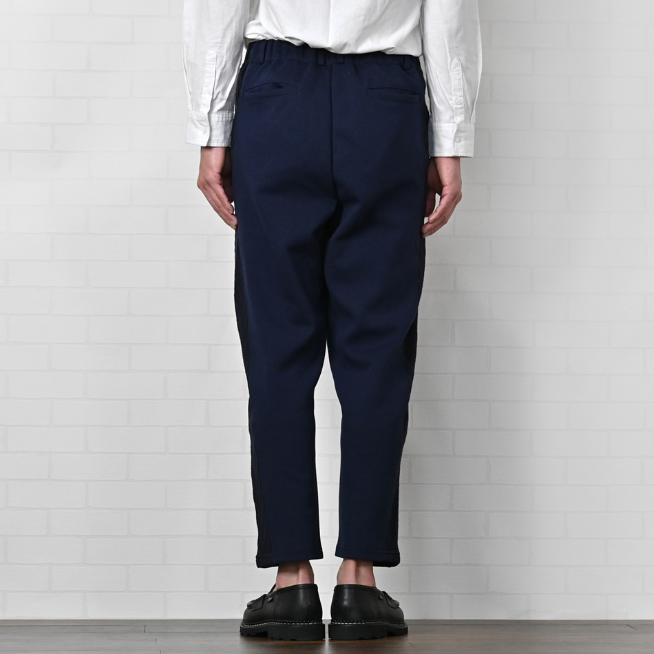 イージーパンツ メンズ テーパードパンツ アンクルパンツ ニット ジャガード織 セットアップ(別売) 春夏秋冬 ネイビー ブラック 紺 黒 テーラード M L XL LL 2L |  | 11