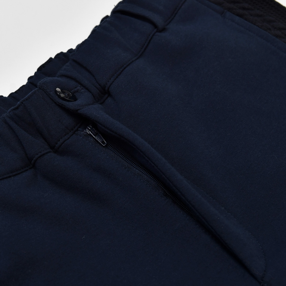 イージーパンツ メンズ テーパードパンツ アンクルパンツ ニット ジャガード織 セットアップ(別売) 春夏秋冬 ネイビー ブラック 紺 黒 テーラード M L XL LL 2L |  | 14