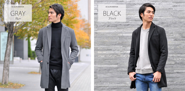 EVOLUTION（エボリューション） コート メンズ ビジネス 暖かい ウール