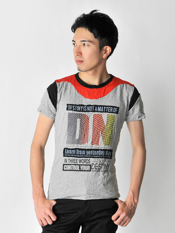 関税/送料込★FATHER SONS★バンブー クルーネック Tシャツ tシャツ メンズ 半袖 プリント M L XL クルーネック ベージュ