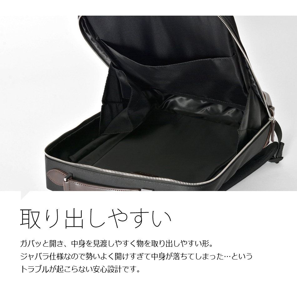 【B品】ビジネスリュック メンズ 合成皮革 ネイビー ブラック  PUレザー 春 夏 秋 冬 全3色 サークロ Sacro |  | 09