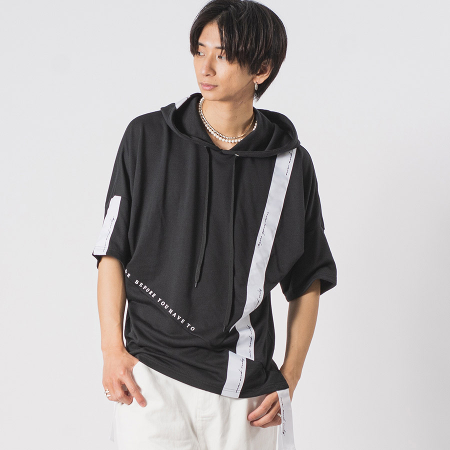 EA7 美品　ロングパーカー　定価35000円　ブラック　ドルマンパーカー EA7 美品 ロングパーカー 定価35000円 ブラック ドルマンパーカー