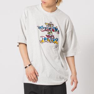 ロゴ刺繍ビッグTシャツ メンズ ビッグシルエット オーバーサイズ ストリート系 韓国ファッション 韓...