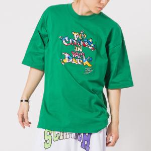 ロゴ刺繍ビッグTシャツ メンズ ビッグシルエット オーバーサイズ ストリート系 韓国ファッション 韓...
