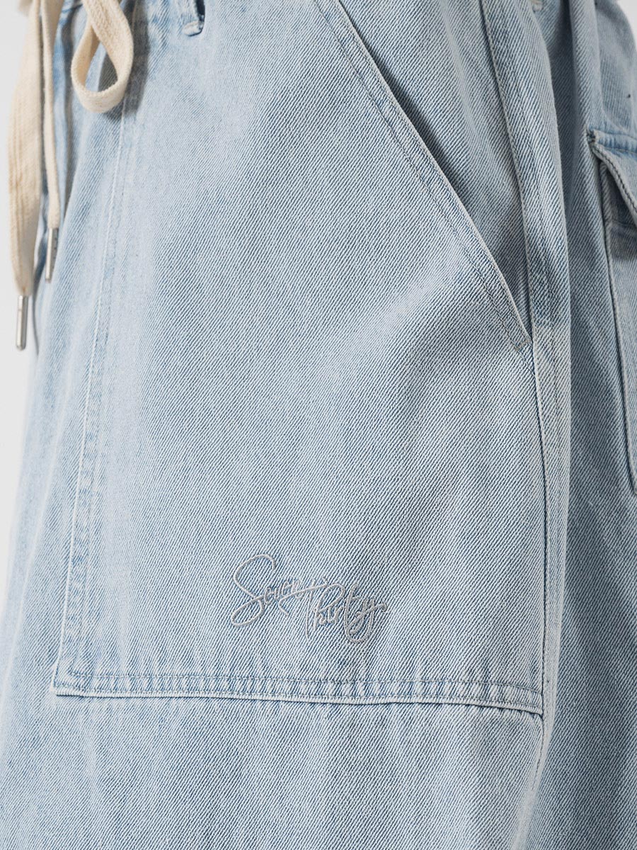 バルーンシルエットベイカーパンツ メンズ ワイドパンツ ビッグシルエット オーバーサイズ ストリート系 韓国ファッション 韓国系 RE730 セブンサーティー | RE730 | 18