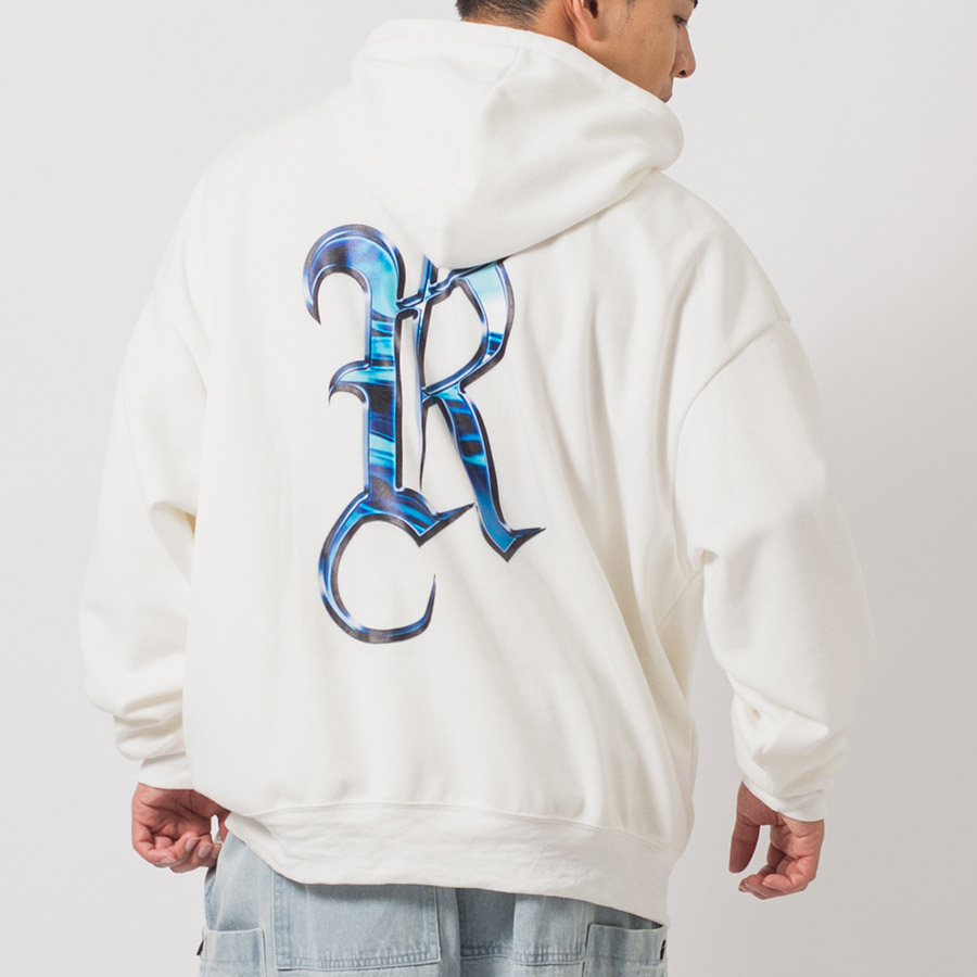 ビッグロゴプルパーカー メンズ ビッグシルエット オーバーサイズ ストリート系 韓国ファッション 韓国系 RE730 セブンサーティー | RE730 | 01