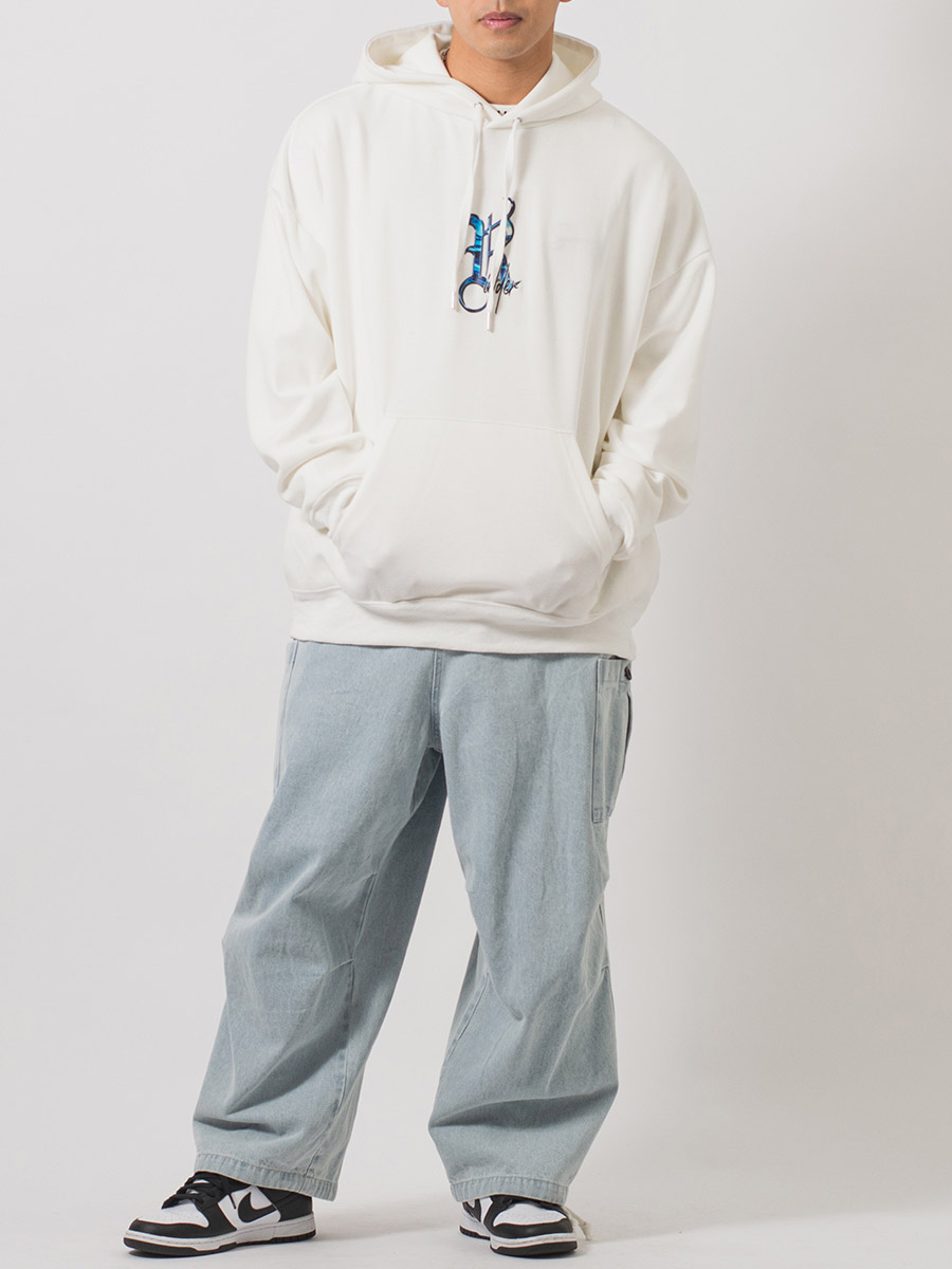 ビッグロゴプルパーカー メンズ ビッグシルエット オーバーサイズ ストリート系 韓国ファッション 韓国系 RE730 セブンサーティー | RE730 | 04