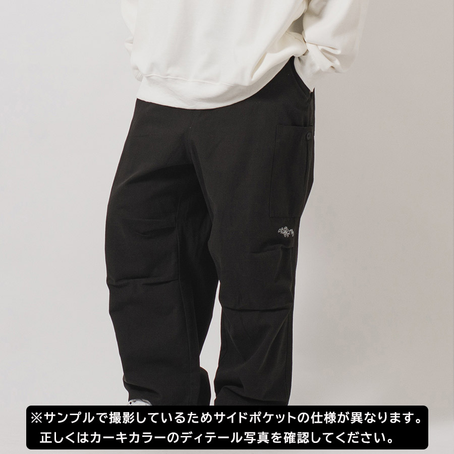 バルーンカーゴパンツ ワイドパンツ メンズ ストリート系 韓国ファッション 韓国系 RE730 セブンサーティー | RE730 | 03
