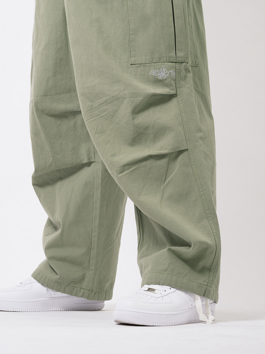 バルーンカーゴパンツ ワイドパンツ メンズ ストリート系 韓国ファッション 韓国系 RE730 セブンサーティー | RE730 | 19