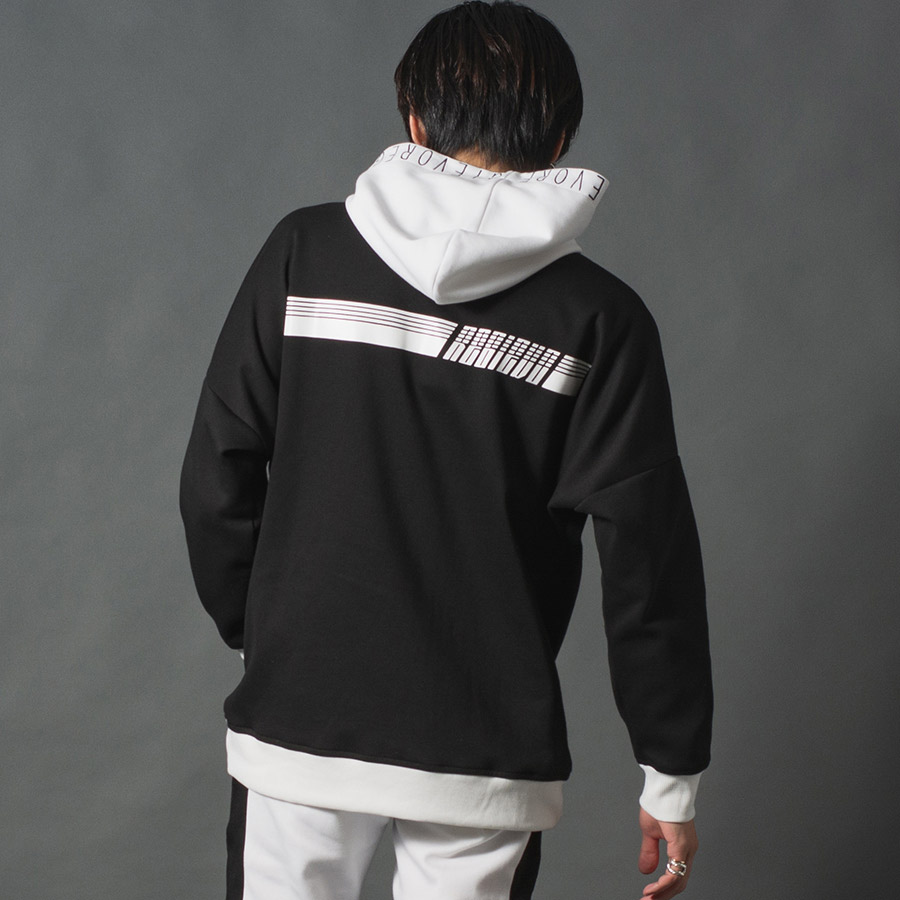 バイカラープルパーカー | REGIEVO | 02