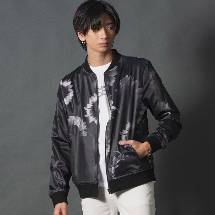 花柄プリントMA-1 | REGIEVO | 02