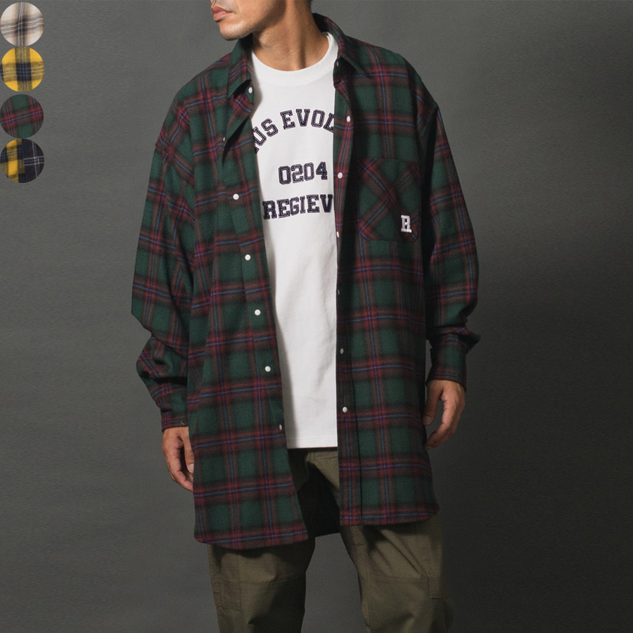 ネルチェックオーバーシャツ | REGIEVO | 03