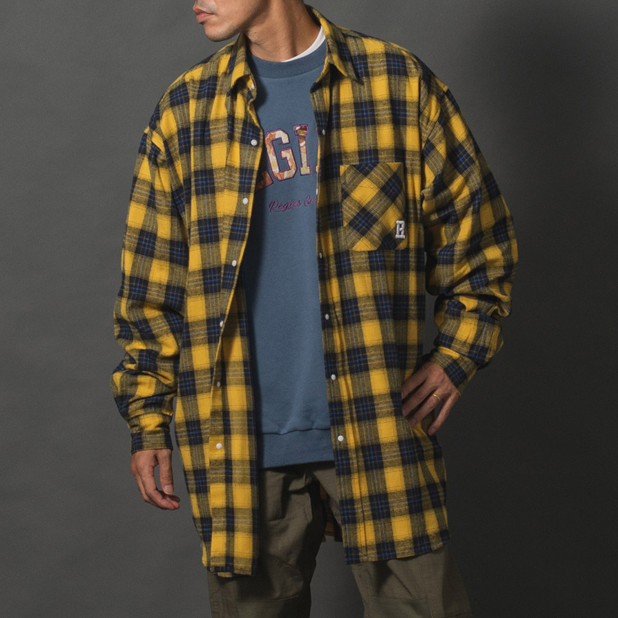 ネルチェックオーバーシャツ | REGIEVO | 02