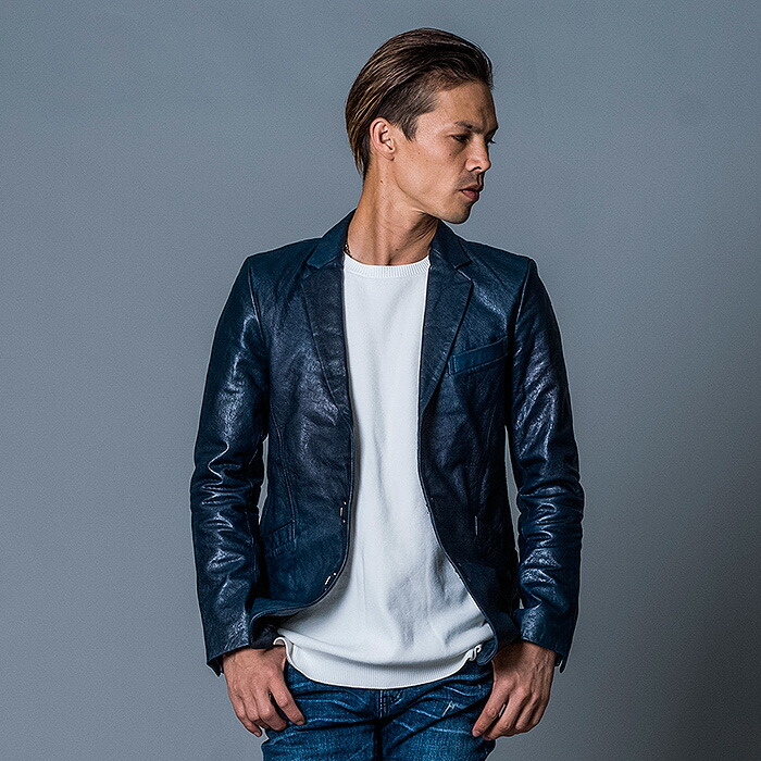 REGIEVO（レジエボ） レザージャケット メンズ アウター テーラード