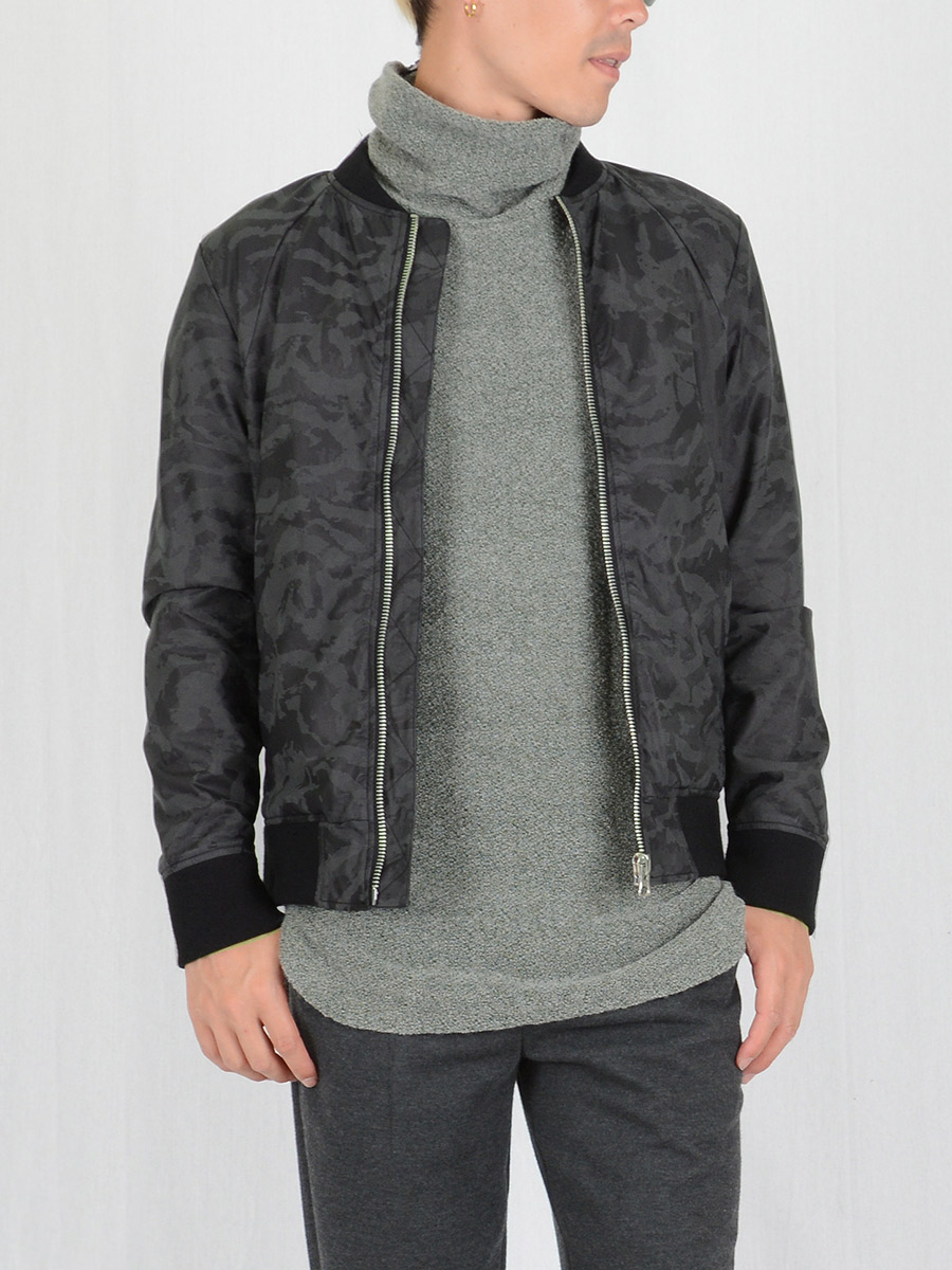 MA-1 メンズ 春 秋 カーキ ブラック 黒 S M L XL LL 2L 迷彩 カモフラ 合皮 フライトジャケット ストリート ヒップホップ REGIEVO レジエボ hk エイチケー 65504 | REGIEVO | 02