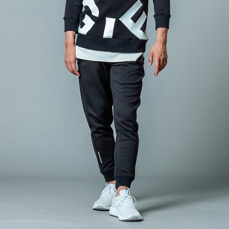 スウェットパンツ ジョガーパンツ メンズ スリム スポーツ グレー ブラック 黒 S M L XL 2L 29 30 31 32 イージー ストレッチ REGIEVO レジエボ 85514 | REGIEVO | 02