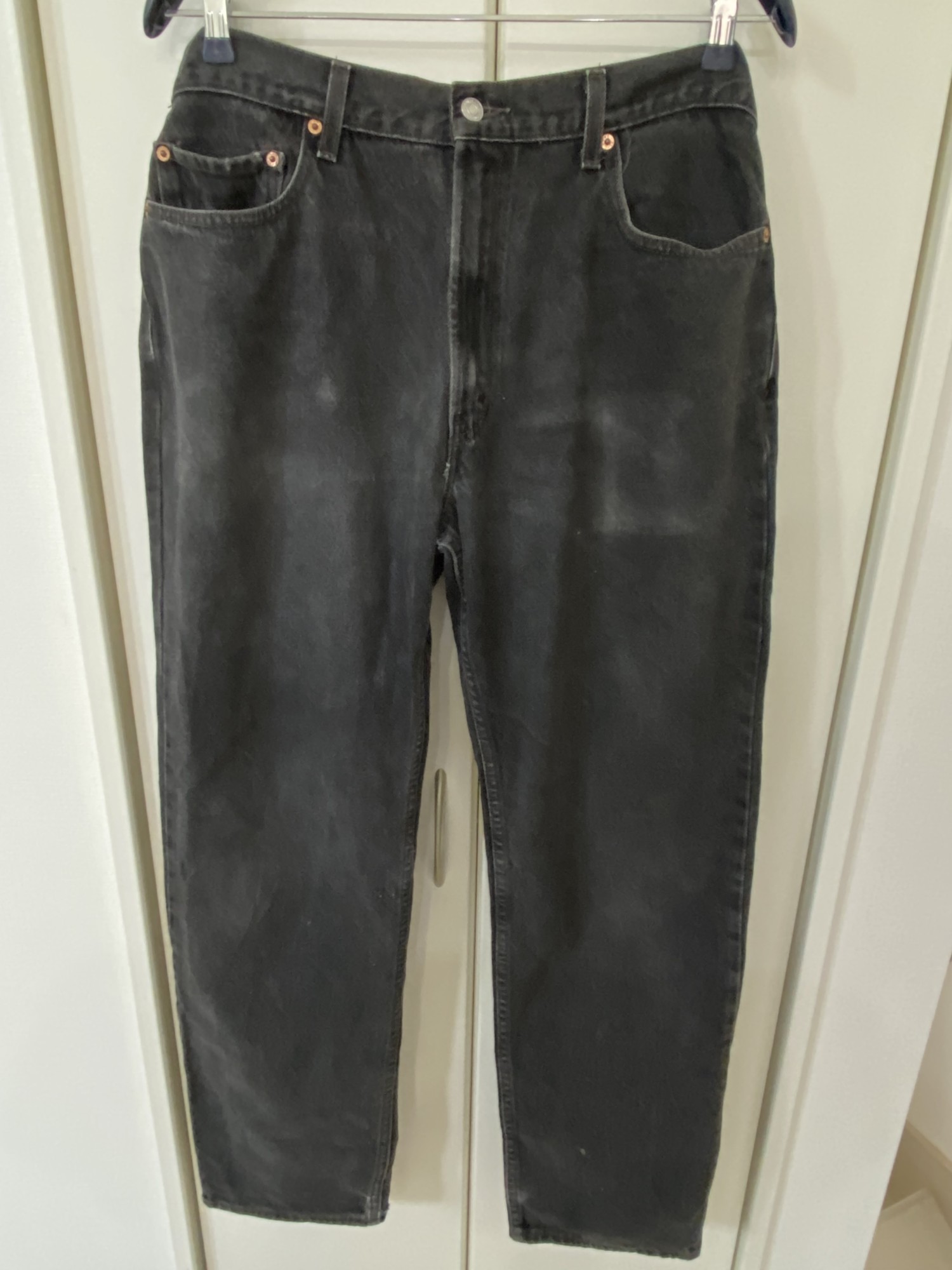 在庫豊富な626 Levi’s550 Black USA製 W42L30 パンツ