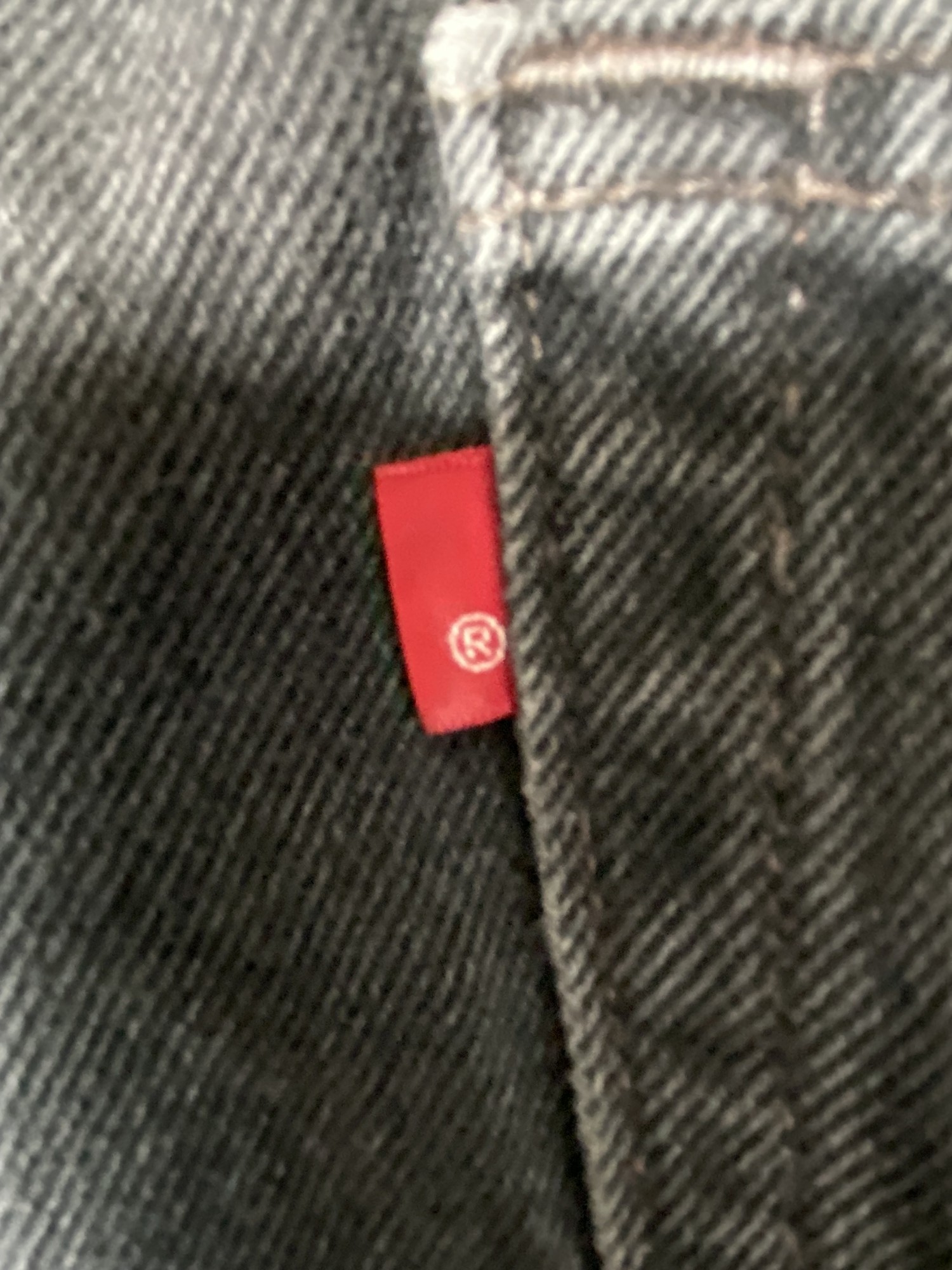 Levi's 【Levi's550ブラック】USA-REVAI W36L34 リーバイス550