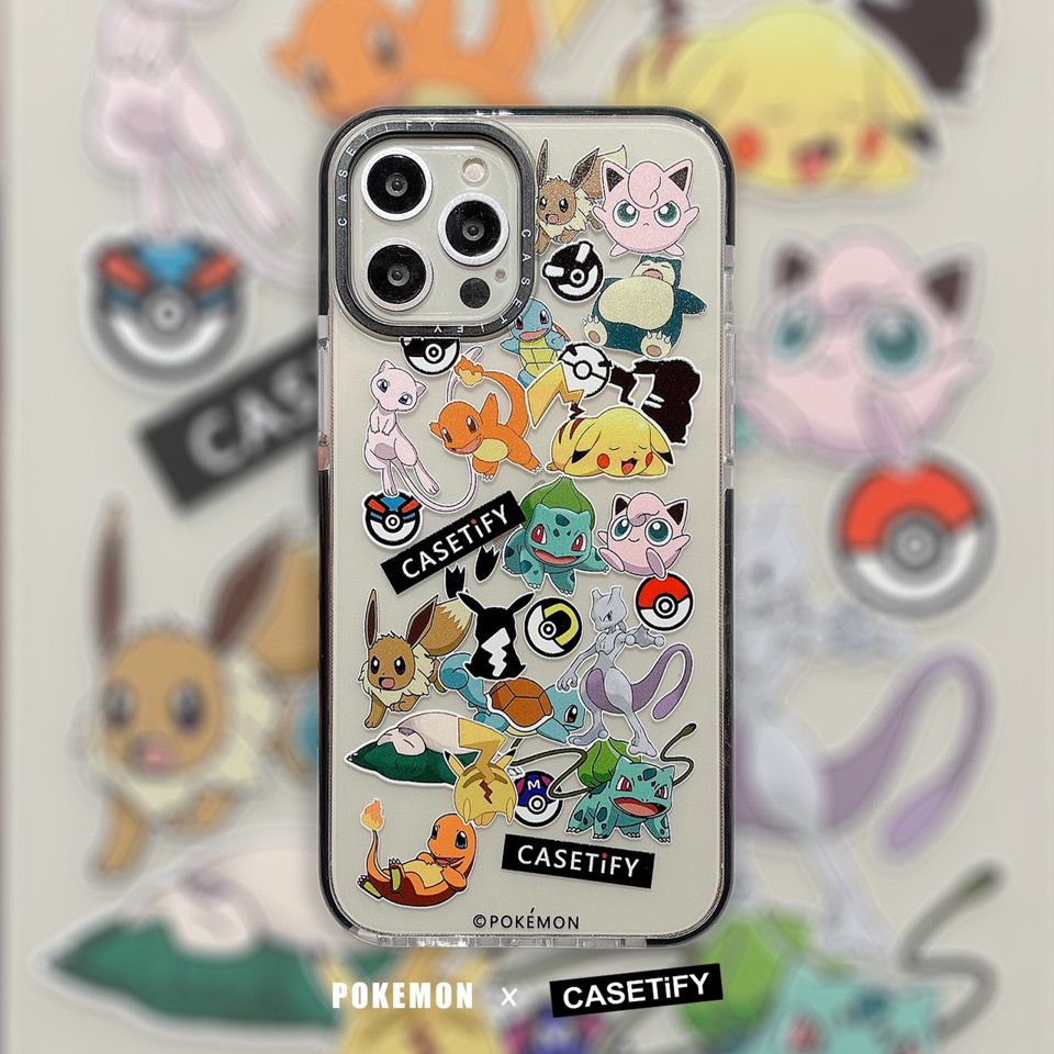 感謝報恩 可愛いポケモンキャラクターのiPhoneケースcasetify - iPhone