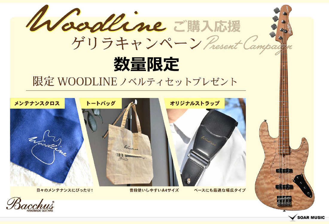 Bacchus（バッカス） Bacchus WL5-BP-AC/M JTシリーズ 5弦 アクティブ