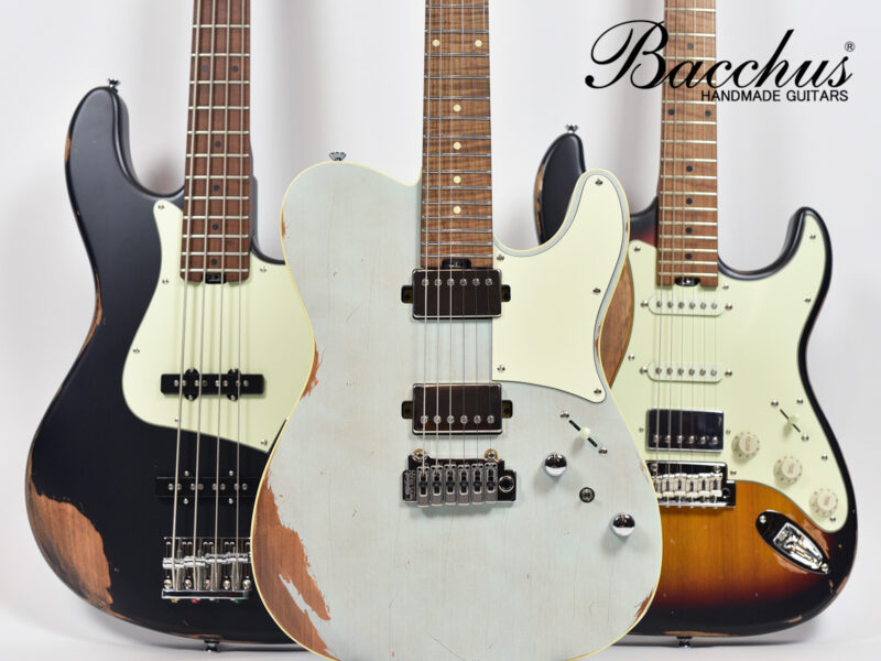 【在庫あり/即出荷可】 Bacchus バッカス TACTICS24-AGED/RSM エレキギター エイジド ギター