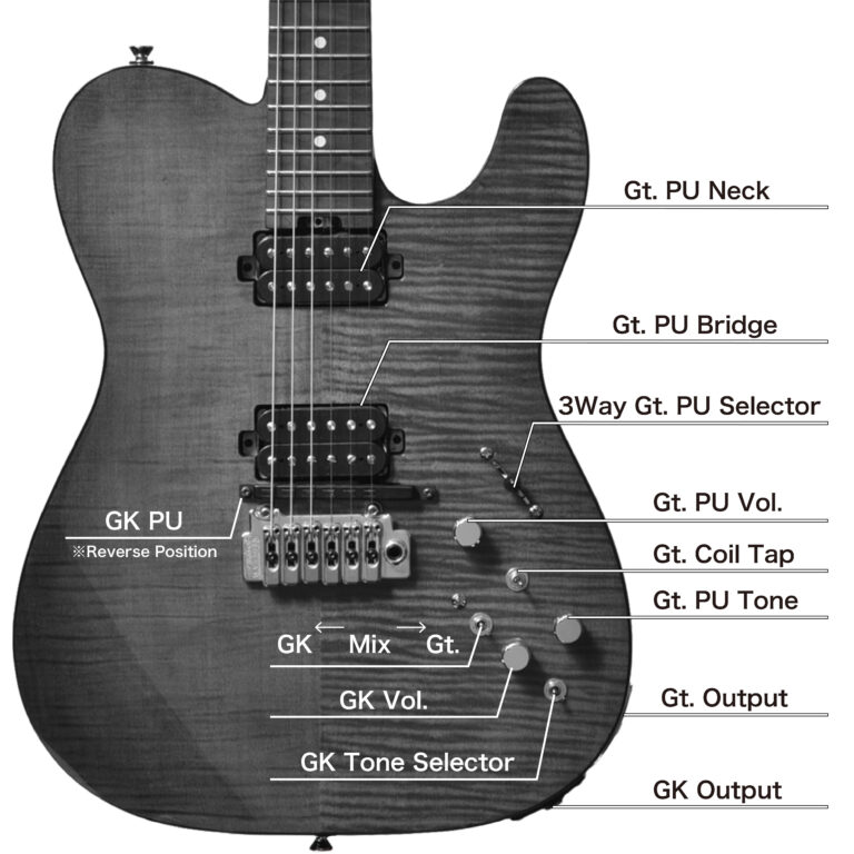 Bacchus（バッカス） Bacchus TACTICS24-FM-GK エレキギター BOSS