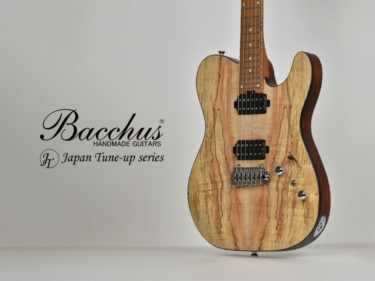 12日出品終了Bacchus バールメイプル テレキャスターキグケース木目が綺麗 Bacchus バッカス TAC24 STD-RSM/M ローステッドメイプルネック