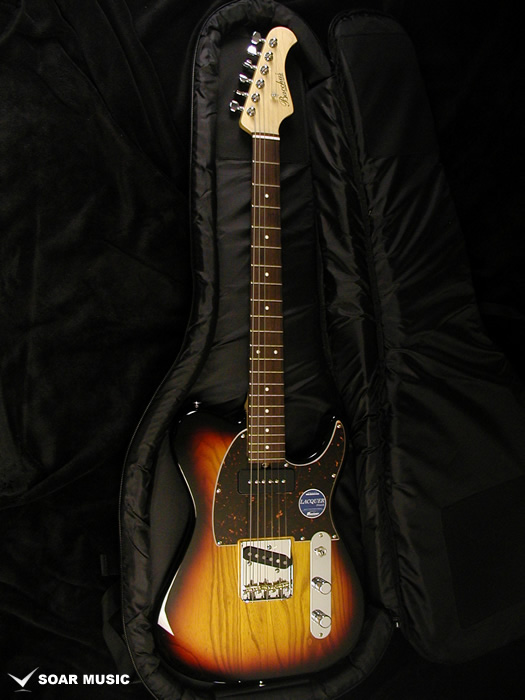 Bacchus バッカス T-MASTER ASH 3TS 国産 エレキギター 3トーンサン