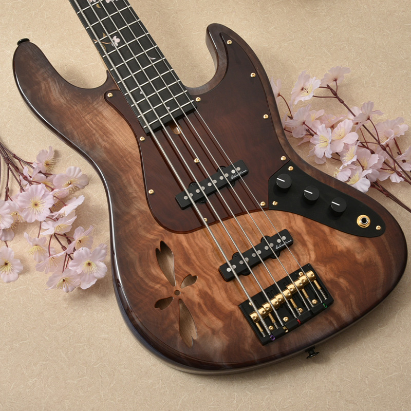 Bacchus バッカス ウッディ ナチュラル エレキベース 木目 杢目 Bacchus バッカス ウッディ ナチュラル エレキベース 木目 杢目