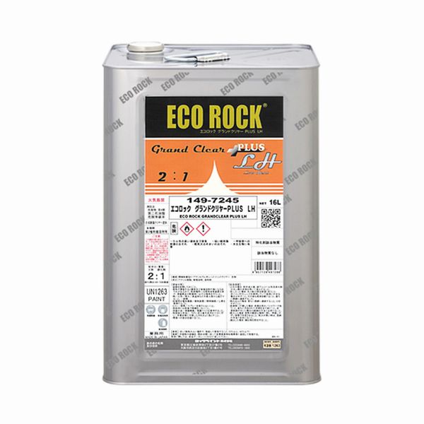 自動車塗料 ロックペイント 149-7250 エコロック グランドクリヤーPLUS