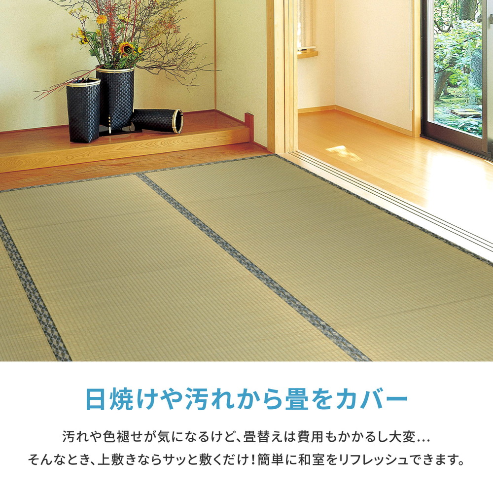 い草カーペット 白馬（はくば） 江戸間 8畳（352×352）