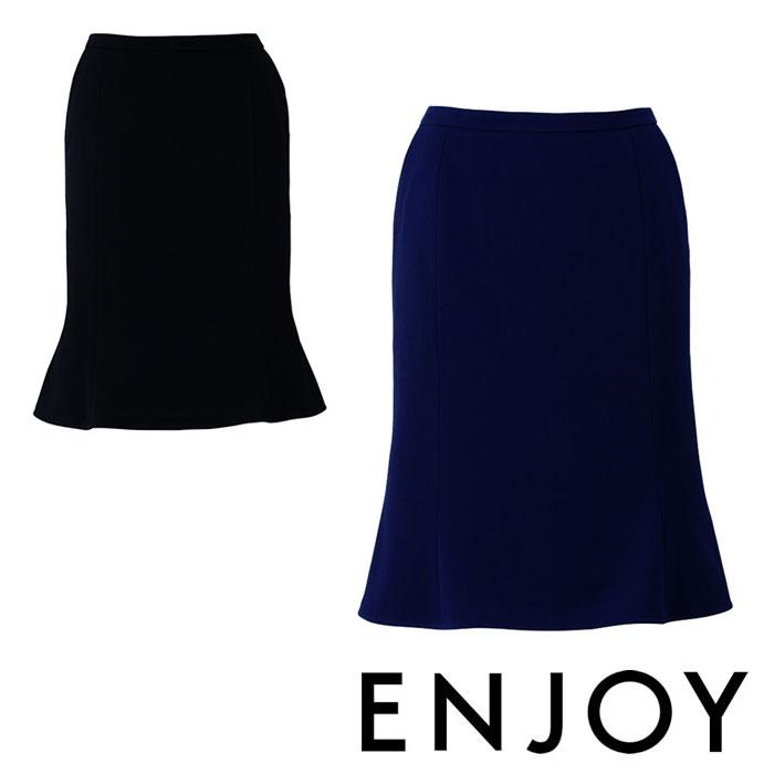 EAS687 セミタイトスカート ENJOY・カーシーカシマ・KARSEE 事務服
