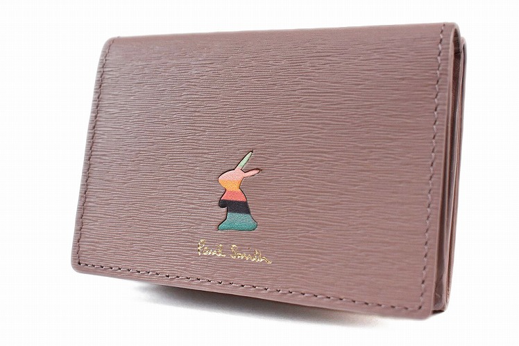 Paul Smith ポールスミス マーケトリーバニー 三つ折り財布 コンパクト Paul Smith（ポール・スミス） ミニ財布 三つ折り 財布 コンパクト