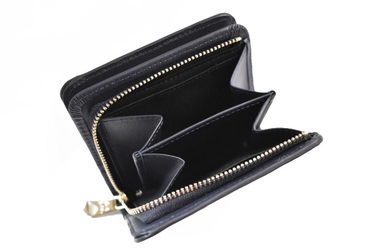 【未使用級】ポールスミス 二つ折り財布 ブラック 黒 L字ファスナー Paul Smith - PaulSmith(ポールスミス) 2つ折り財布美品 - 黒 L
