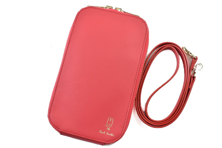 新品 ポールスミス スマートフォンショルダー レザー 30-24092003 Paul Smith ポールスミス ショルダーバッグ フォーンショルダー