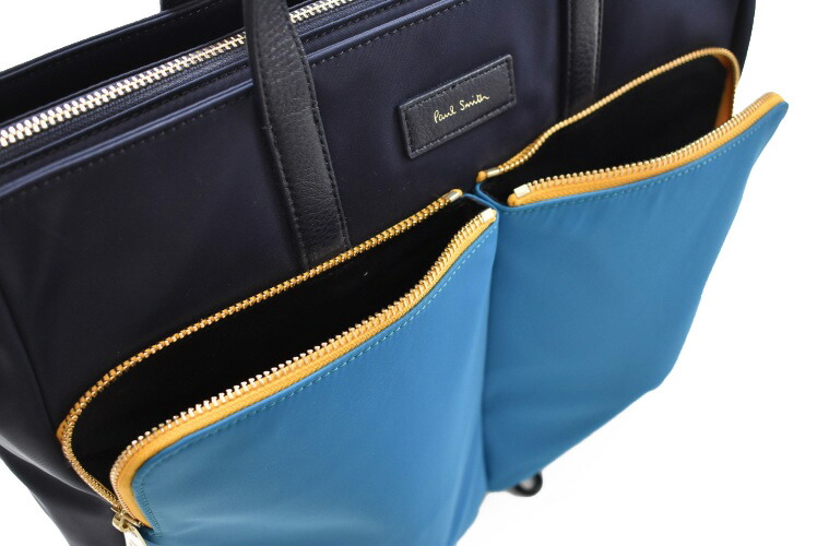 Paul Smith ポールスミス トートバッグ レディース ネイビー a4 大きめ